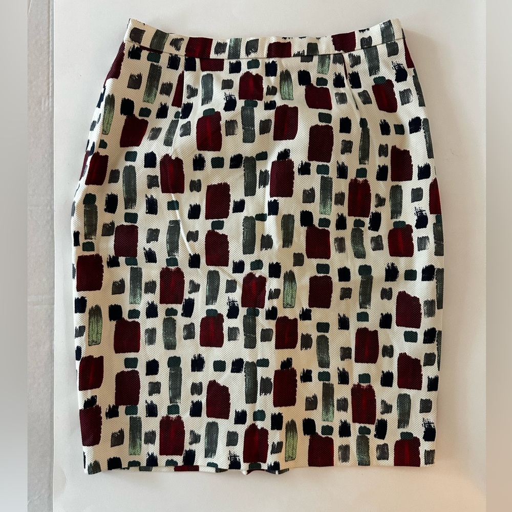 Maxmara Weekend Multicolor Patterned Cotton Penci… - image 1